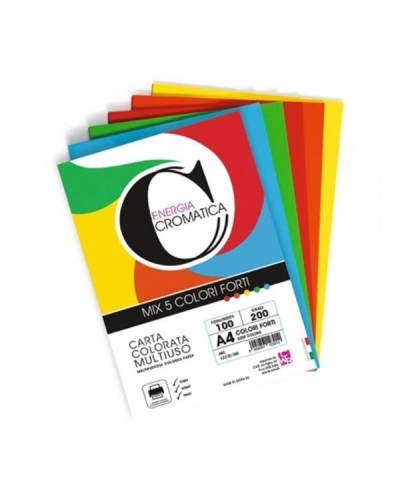 CARTA CROMATA FORTE 100FG A4 200G