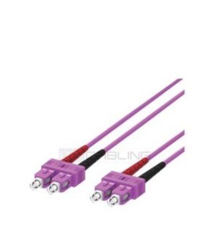 PATCH 2FO OM4 SCD/SCD VIOLA 3M