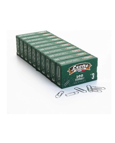 CF10X100 FERMAGLI ZINCATI N3