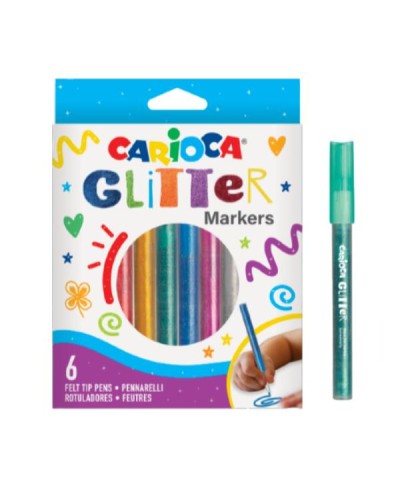 CF6   MARCATORI GLITTER BL.
