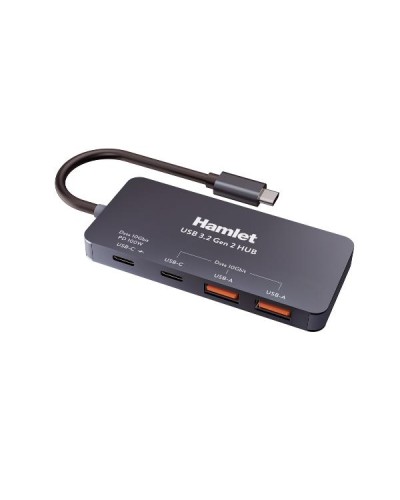 XHUB-432C-10G-Y  HUB 4 porte USB-C 10 Gbps 2xUSB-A  2xUSB-C + PD 100W