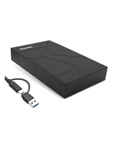 HXD3U6G-AC BOX HDD 3.5" SATA 6 Gbps USB-C + USB-A con alimentatore