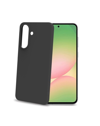 CROMO - Cover in morbido TPU con finitura soft touch colore nero compatibile con Samsung Galaxy A57 5G/ Galaxy A57 5G Enterpris