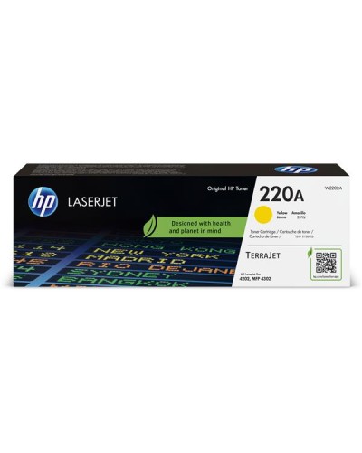 Cartuccia toner originale giallo LaserJet HP 220A