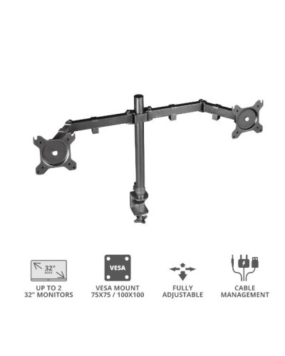 SUPPORTO PER 2 MONITOR FINO A 32" - TRUST GXT1120 MARA