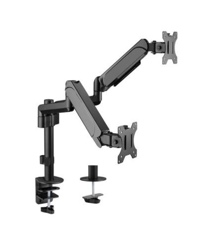 EQUIP - STAFFA DOPPIO MONITOR 17"-32" DA SCRIVANIA