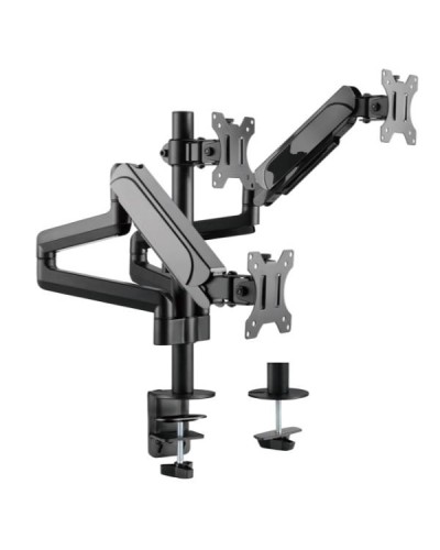 EQUIP - STAFFA TRIPLO MONITOR 17"-27" DA SCRIVANIA