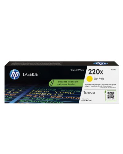 Cartuccia toner originale giallo LaserJet HP 220X