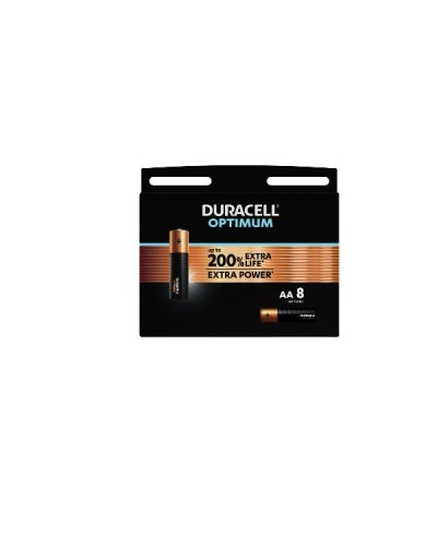 DURACELL OPTIMUM Stilo AA blister da 8