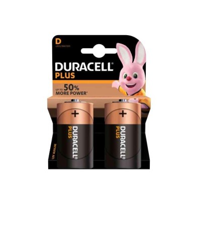BATTERIE DURACELL PLUS100 TORCIA D
