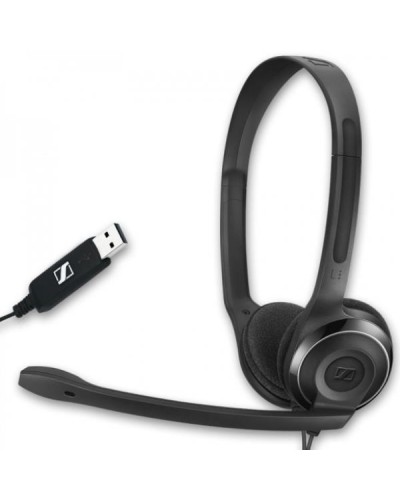 PC8 Cuffia Microfonica Multimediale Tipo Biaurale USB