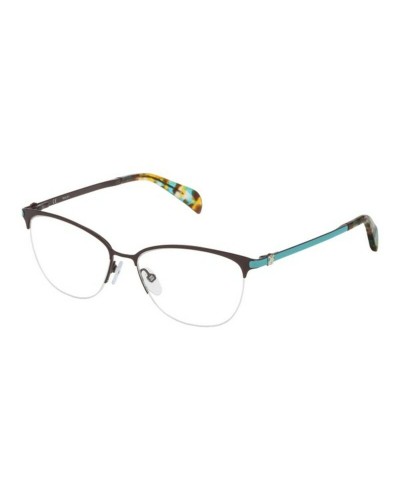 Tous VTO350 Damen Brille Schwarz 54mm - Elegantes Brillengestell
