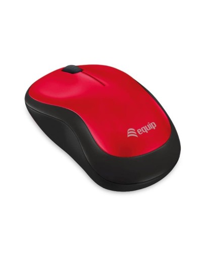 EQUIP - MOUSE OTTICO WIRELESS COMFORT 1200DPI (Rosso)