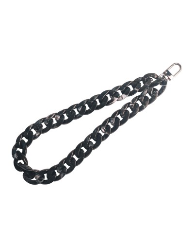 JEWELMARBLE -Laccio da polso effetto marmo nero universale per smartphone [SUMMER]