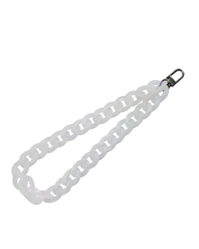 JEWELMARBLE -Laccio da polso effetto marmo bianco universale per smartphone [SUMMER]