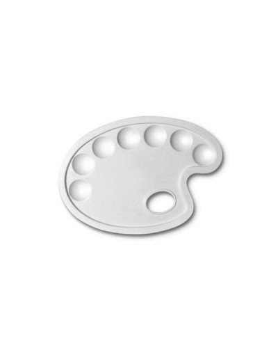 TAVOLOZZA PLASTICA CM. 24x17 - OVALE