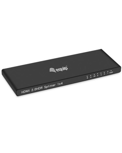EQUIP - SPLITTER HDMI 2.0 A 4 PORTE ULTRASLIM - 4K