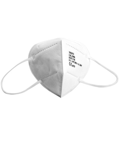 MASCHERINA FILTRANTE FFP2 VALUE&SAFE CON ELASTICI - BIANCA - CE0370