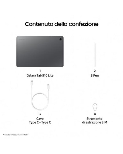 GALAXY TAB S10 LITE 5G 128GB ENTERPRISE EDITION