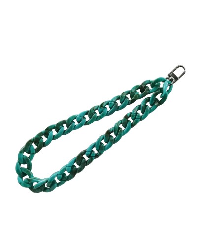 JEWELMARBLE -Laccio da polso effetto marmo blu universale per smartphone [SUMMER]