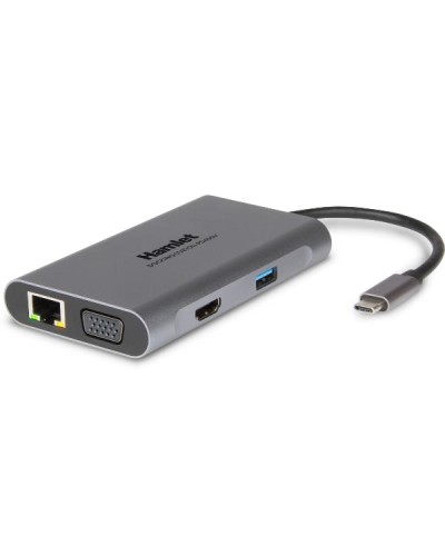 HDKC-PD400V  USB-C PD 85W + 3USB+HDMI+VGA+LAN