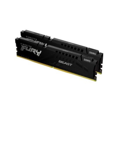Kingston - 16GB (2x8GB) DDR5 5200MT/s CL40 FURY Beast Black XMP