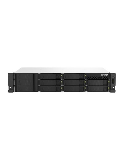 8-BAY SHORT-DEPTH RACKMOUNT NAS