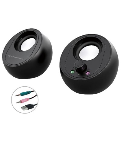 MINI SPEAKER 2.0 2x5W, BLUTEOOTH 5.0, Jack 3.5mm per PC, USB