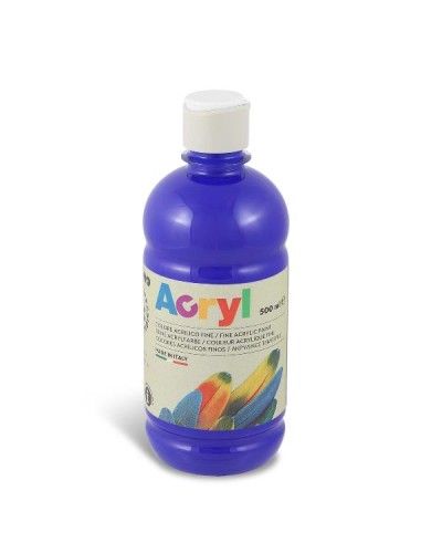 BOTT 500ML TEMP ACRIL BLU OLTREM