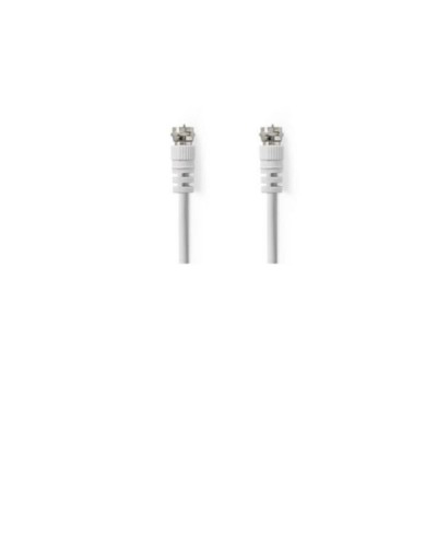 NILOX TECH - Cavo antenna satellitare con connettore F a connettore F, maschio a maschio, lunghezza cavo 5 mt