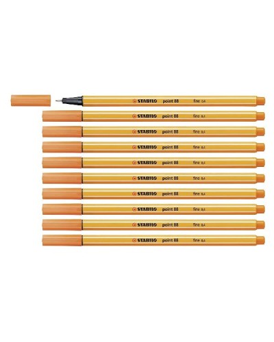 CF10 STABILO POINT88 PALE VERMILL