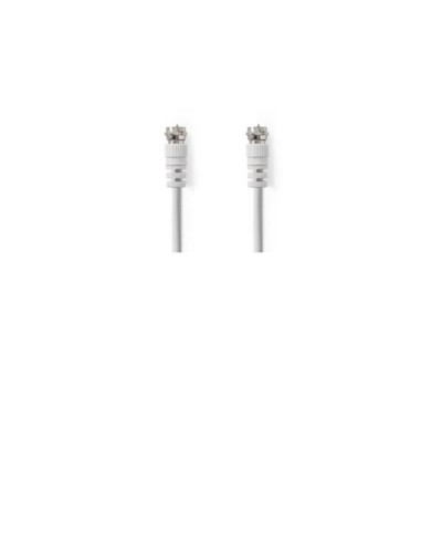 NILOX TECH - Cavo antenna satellitare con connettore F a connettore F, maschio a maschio, lunghezza cavo 3 mt