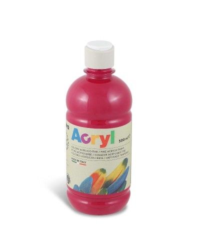 BOTT 500ML TEMP ACRILICA MAGENTA
