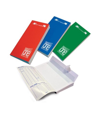 BLOCCO 30 BUSTE ONE COLOR S/FIN