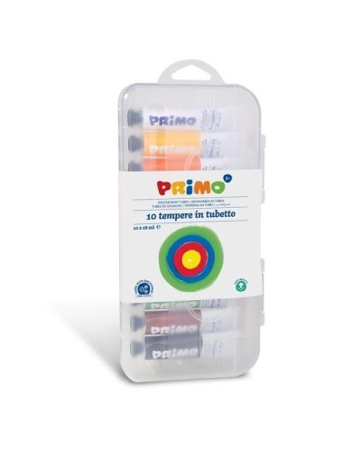 CF10 TUBETTI TEMPERA 18ML COLORI ASSORTITI