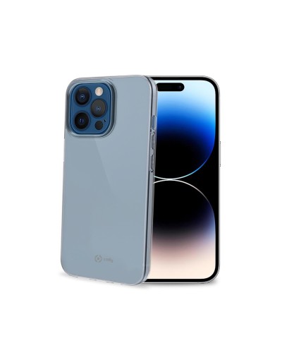GELSKIN - Cover morbida trasparente in TPU compatibile con Apple iPhone 14 Pro