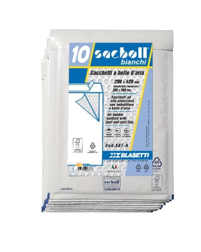 CF10 SACCO IMBOT/BIANCO 29X42CM