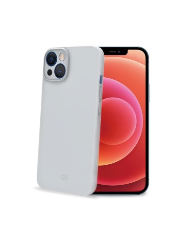 SPACE - Cover morbida super sottile in TPU colore bianco compatibile con Apple iPhone 14