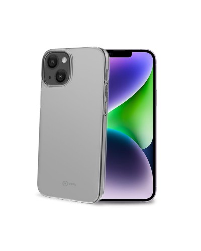 GELSKIN - Cover morbida trasparente in TPU compatibile con Apple iPhone 14 Plus