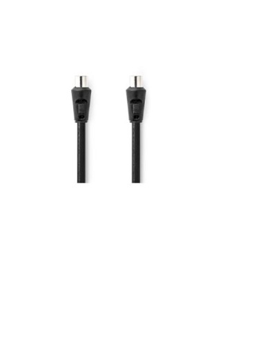 NILOX TECH - Cavo antenna coassiale con connettore RCA a connettore RCA, maschio a femmina W, lunghezza cavo 5 mt
