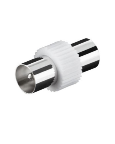 NILOX TECH - Adattatore coassiale con connettore RCA a connettore RCA, maschio a maschio, lunghezza cavo 0.3 mt