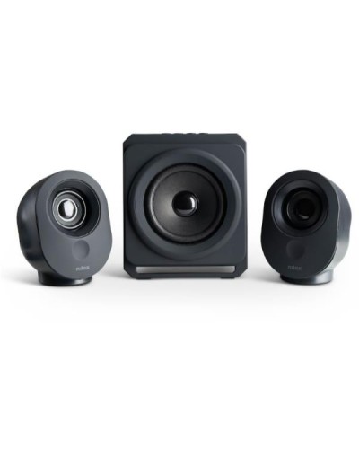 NILOX TECH - Altoparlanti Bluetooth con Radio FM, potenza audio 35 Watt, Subwoofer, presa USB e Micro Sd, presa audio AUX