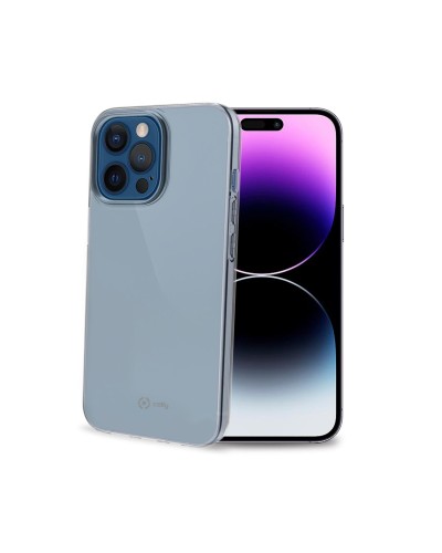 GELSKIN - Cover morbida trasparente in TPU compatibile con Apple iPhone 14 Pro Max