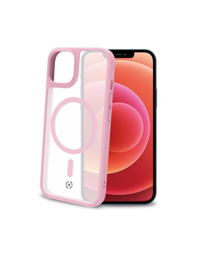 MAGMATT - Cover morbida trasparente con bordi effetto opaco compatibile con la tecnologia Magsafe per Apple iPhone 14 Plus