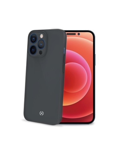 SPACE - Cover morbida super sottile in TPU colore nero compatibile con Apple iPhone 14 Pro Max