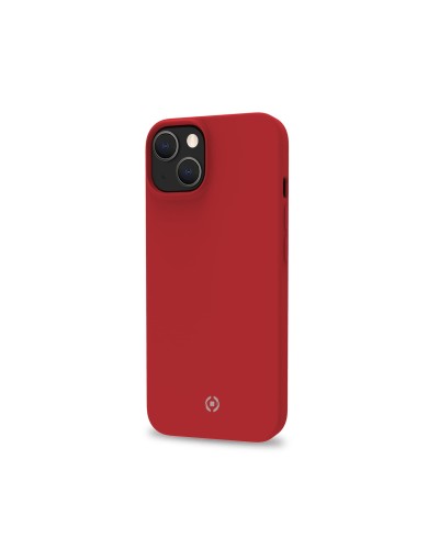CROMO - Cover in morbido TPU con finitura soft touch colore rosso compatibile con Apple iPhone 14