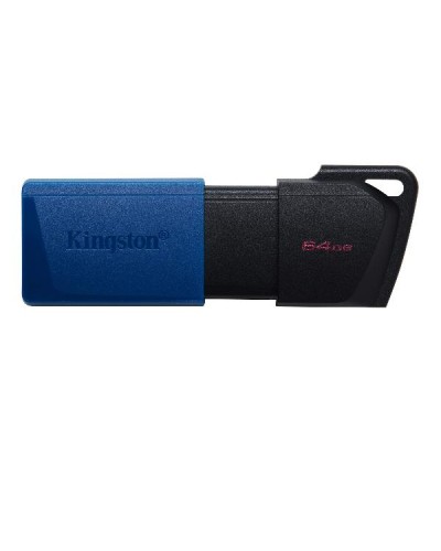 Kingston - DataTraveler Exodia M (Black + Blue) 64GB