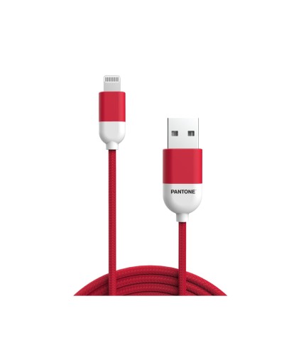 PANTONE - Cavo USB-A to Lightning potenza massima 12 Watt, lunghezza cavo 1.5 mt