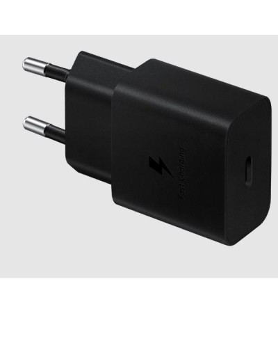 CHARGER 15W TYPEC BLACK NO CAVO