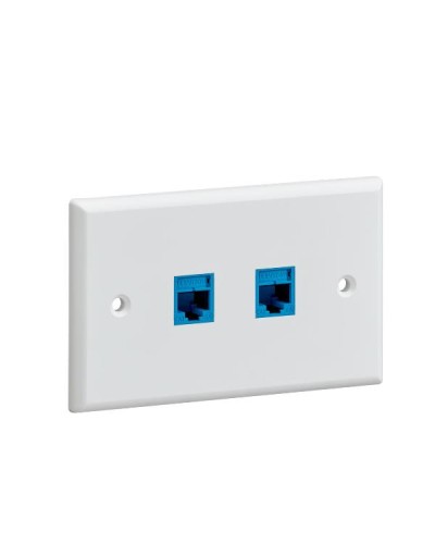 Leviton PLACCA A 2 PORTE